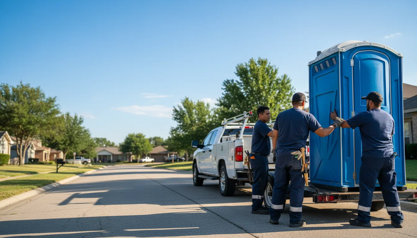 Portable Toilet Rental in Wesley, AR near me